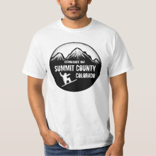 Camiseta Summit Colorado Snowboard value est tee