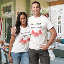 Camiseta Summmer de Reunião Familiar