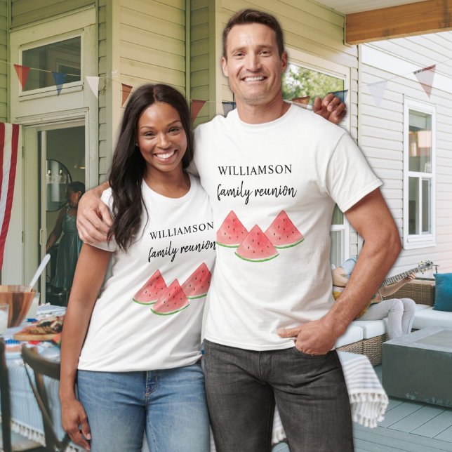 Camiseta Summmer de Reunião Familiar (Criador carregado)