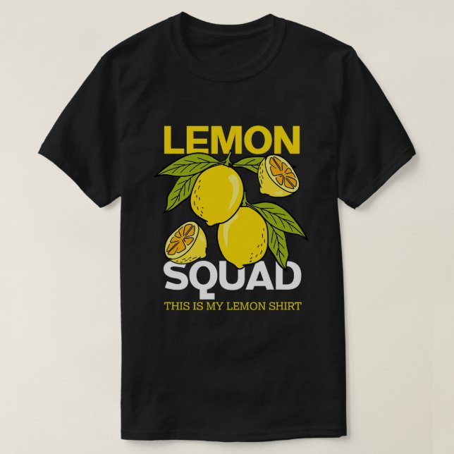 Camiseta Sumo de Frutas de Verão com Lemonade (Frente do Design)