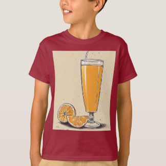 Camiseta Sumo de laranja