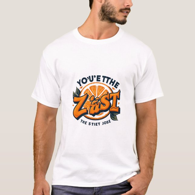 Camiseta Sumo de Laranja até o resgate (Frente)