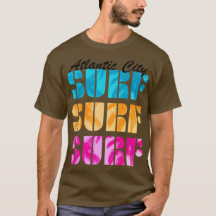 Camiseta Sumo de Oceano de Praia do Surf de Surfe em Atlant