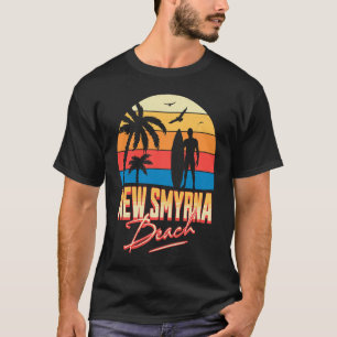 Camiseta Sumo do Oceano de Surfe em Praia da Nova Smyrna Fl