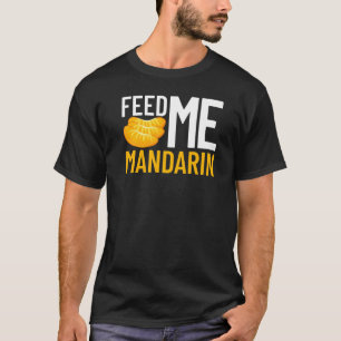 Camiseta Sumo Fresco de Fruta de Árvore em Laranja-mandarin