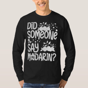 Camiseta Sumo Fresco de Fruta de Árvore em Laranja-mandarin