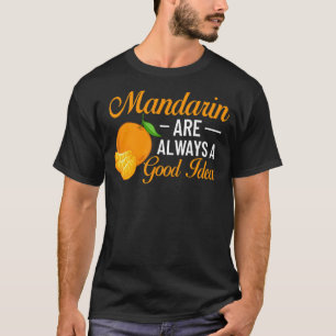 Camiseta Sumo Fresco de Fruta de Árvore em Laranja-mandarin