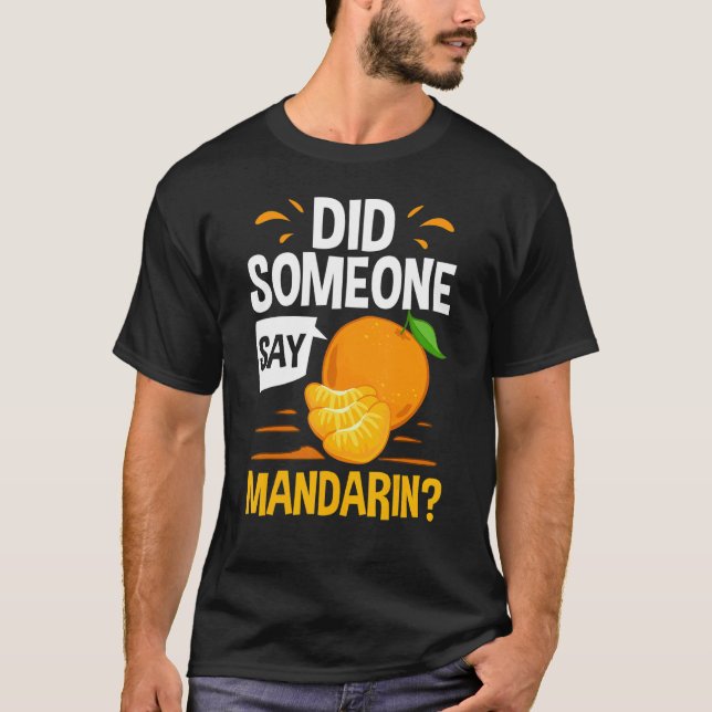 Camiseta Sumo Fresco de Fruta de Árvore em Laranja-mandarin (Frente)