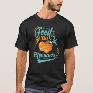 Camiseta Sumo Fresco de Fruta de Árvore em Laranja-mandarin