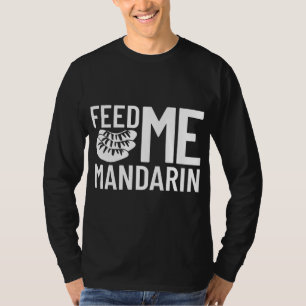 Camiseta Sumo Fresco de Fruta de Árvore em Laranja-mandarin