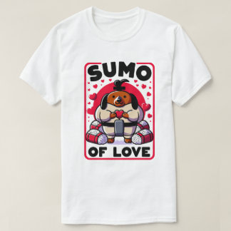 Camiseta Sumo Love Champion Dachshund - Heart Onigiri T-Shi