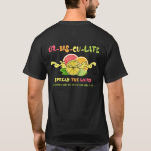 Camiseta Sumo Orbisculado Nos Olhos Por Uma Coluna Espalhad