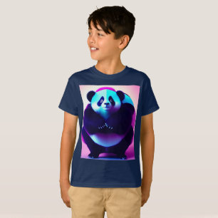Camiseta Sumo Panda, O Névoa Bamboo, Kids Tshirt