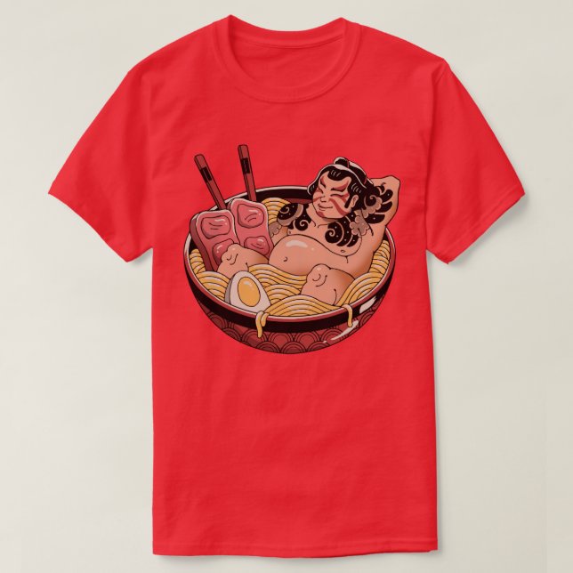 Camiseta Sumo Ramen (Frente do Design)