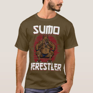 Camiseta Sumo Werestler Funny Pun Halloween Sumo Wrestler W