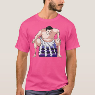 Camiseta Sumo Wrestler Sumo, Luta do Japão