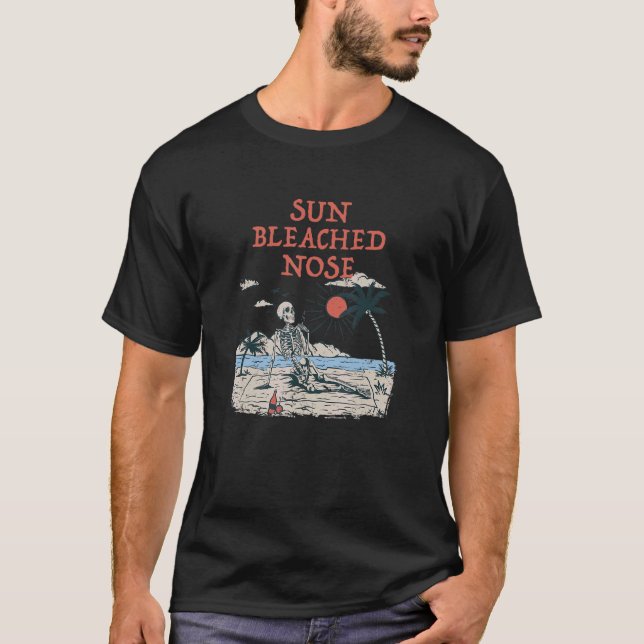 Camiseta Sun Bleached Nose Summer Sunbalnear Tanni (Frente)