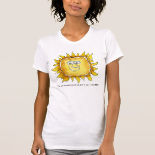 Camiseta Sun brilha na nossa citação