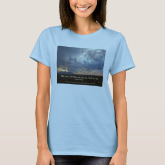 Camiseta Sun brilha o t-shirt das mulheres de John Muir