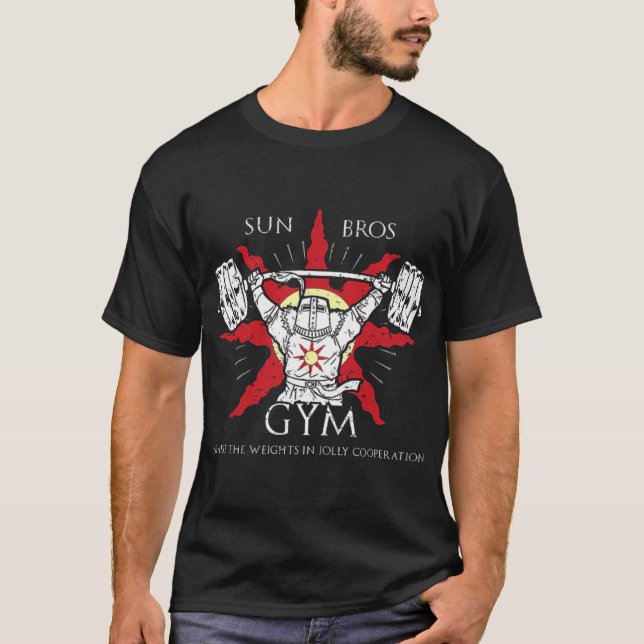 Camiseta Sun Bros Gym vintage (Frente)