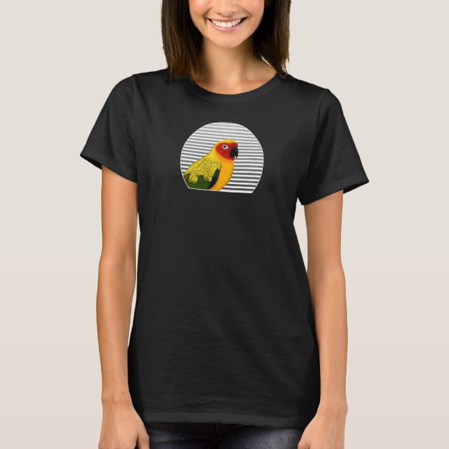Camiseta Sun Conure Bird Birdwatcher Animal 1 (Frente)