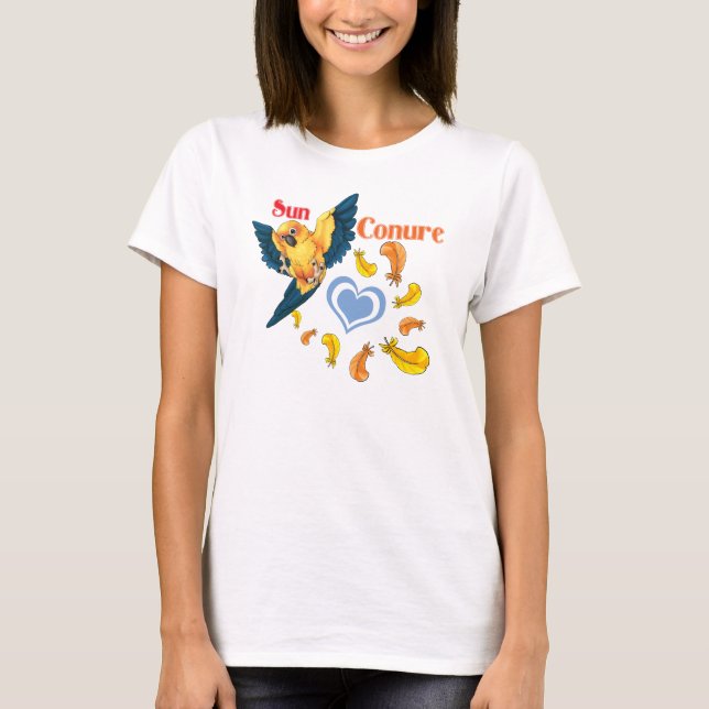 Camiseta Sun Conure Cutie T-Shirt (lt) (Frente)