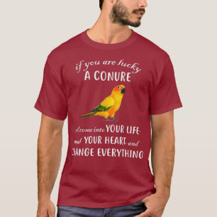 Camiseta Sun Conure Shirt Conure Parrot Bird Change
