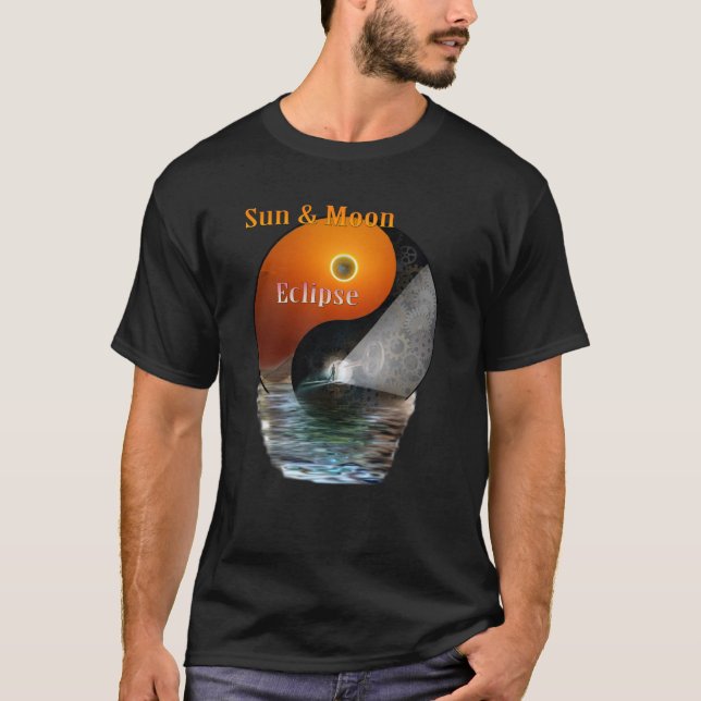 Camiseta Sun e Moon-Eclipse-time (Frente)