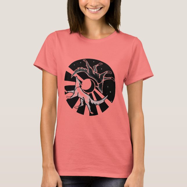 Camiseta Sun e Moon Wolves (Frente)