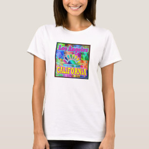 Camiseta Sun e Palms de Los Angeles CA