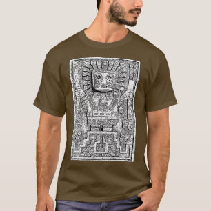 Camiseta Sun gate Sun Deus Viracocha Pre Columbian