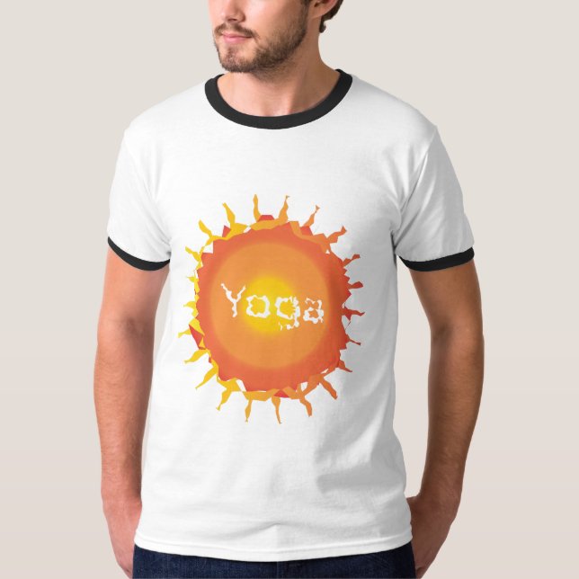 Camiseta Sun Hot Yoga (Frente)