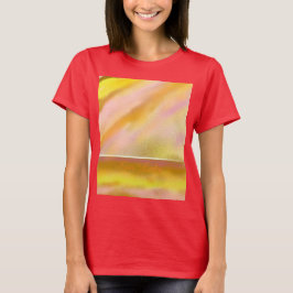 Camiseta Sun Lake Art Yellow + TEXT, de Jersey, de