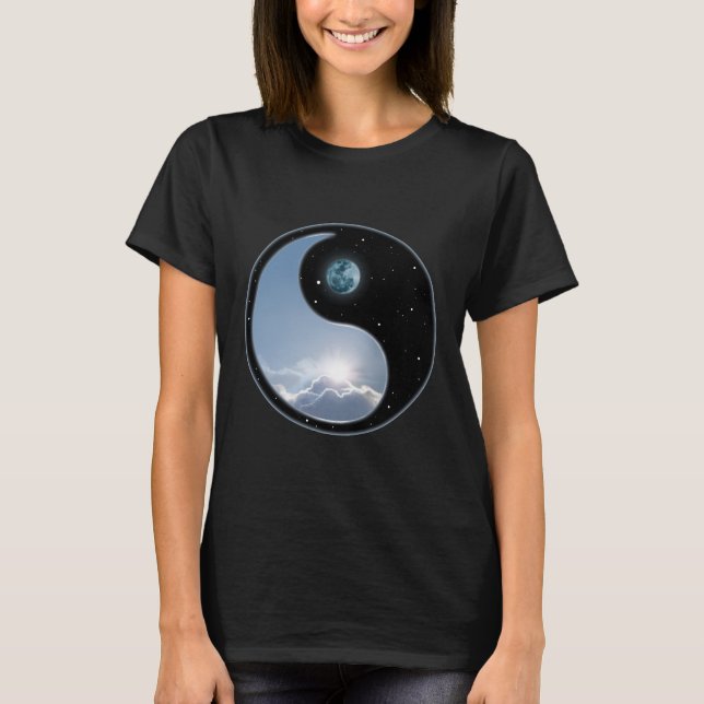 Camiseta Sun-Lua Yin-Yang (Frente)