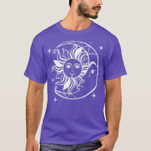 Camiseta Sun Moon Alchemy Astrology Witchy Gótica Design