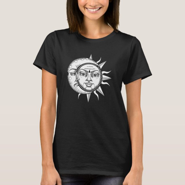 Camiseta Sun Moon Astronomer Astrology Galaxy Spa (Frente)