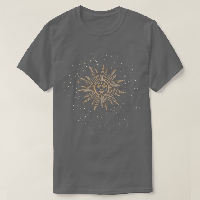 Camiseta Sun Moon Stars (Frente do Design)