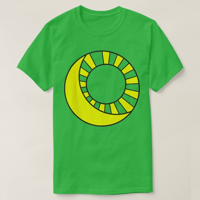 Camiseta Sun Moon Stars Earth Astrology Astronomer Astronom (Frente do Design)