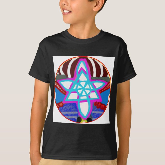 Camiseta SUN n MOON - Apresentação artística (Frente)