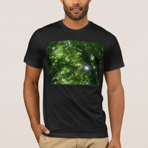 Camiseta Sun nas árvores