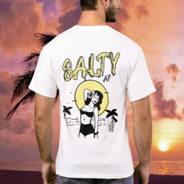 Camiseta Sun on Beach por Salty AF (Criador carregado)