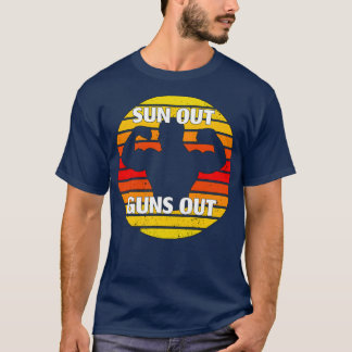 Camiseta Sun Out Guns
