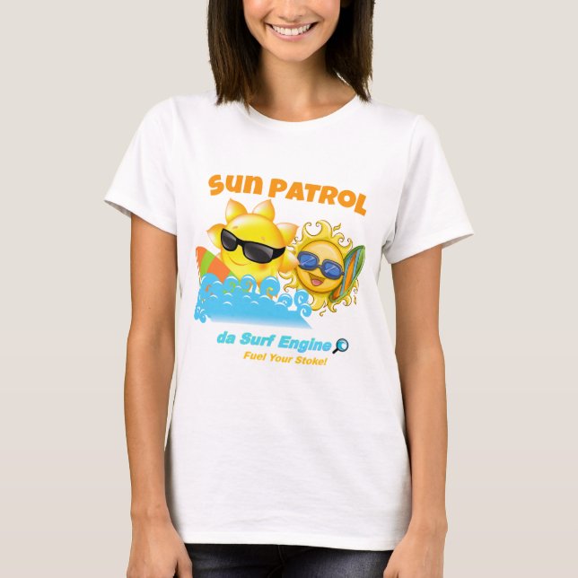 Camiseta Sun Patrol Surfer T-Shirt (Frente)