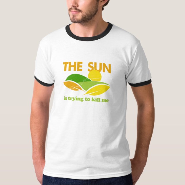 Camiseta Sun que tenta matar-me (Frente)