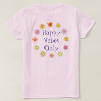 Camiseta Sun Sun Sun Sun Happy Vibes Apenas T-Shirt