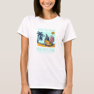 Camiseta Sun Therapy Renton Summer Washington Beac Tropical