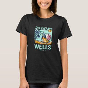 Camiseta Sun Therapy Wells Summer Maine Tropical Beach Holi