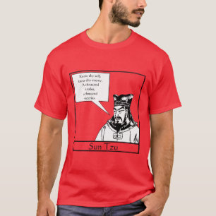 Camiseta Sun Tzu e citações