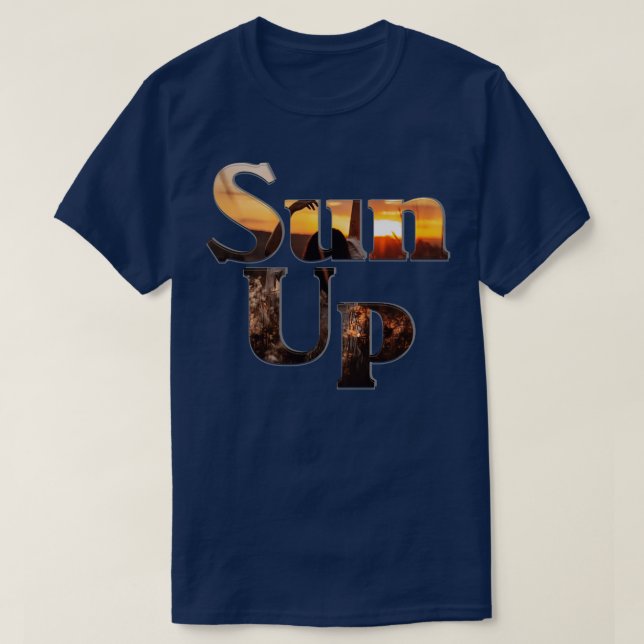 Camiseta Sun Up (Frente do Design)