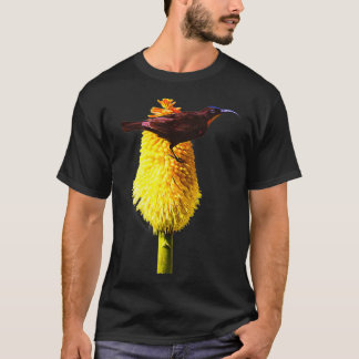 Camiseta Sunbird Ametyst Sunbird no Red Hot Poker